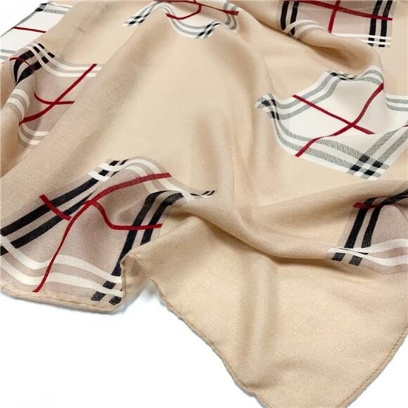 Women's Scarves Light Soft Fashion Khaki - Picture 6 of 6